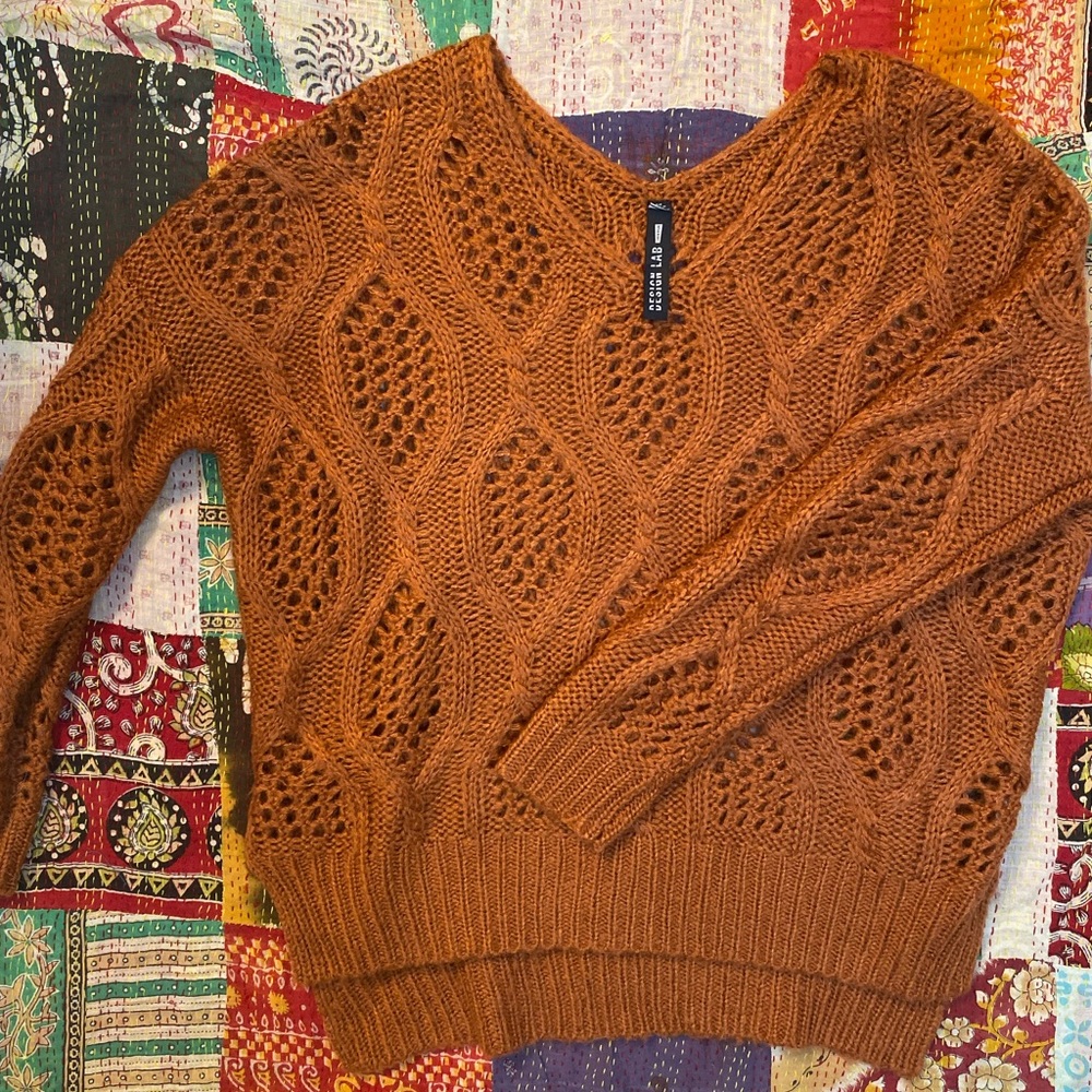 Chunky knit sweater